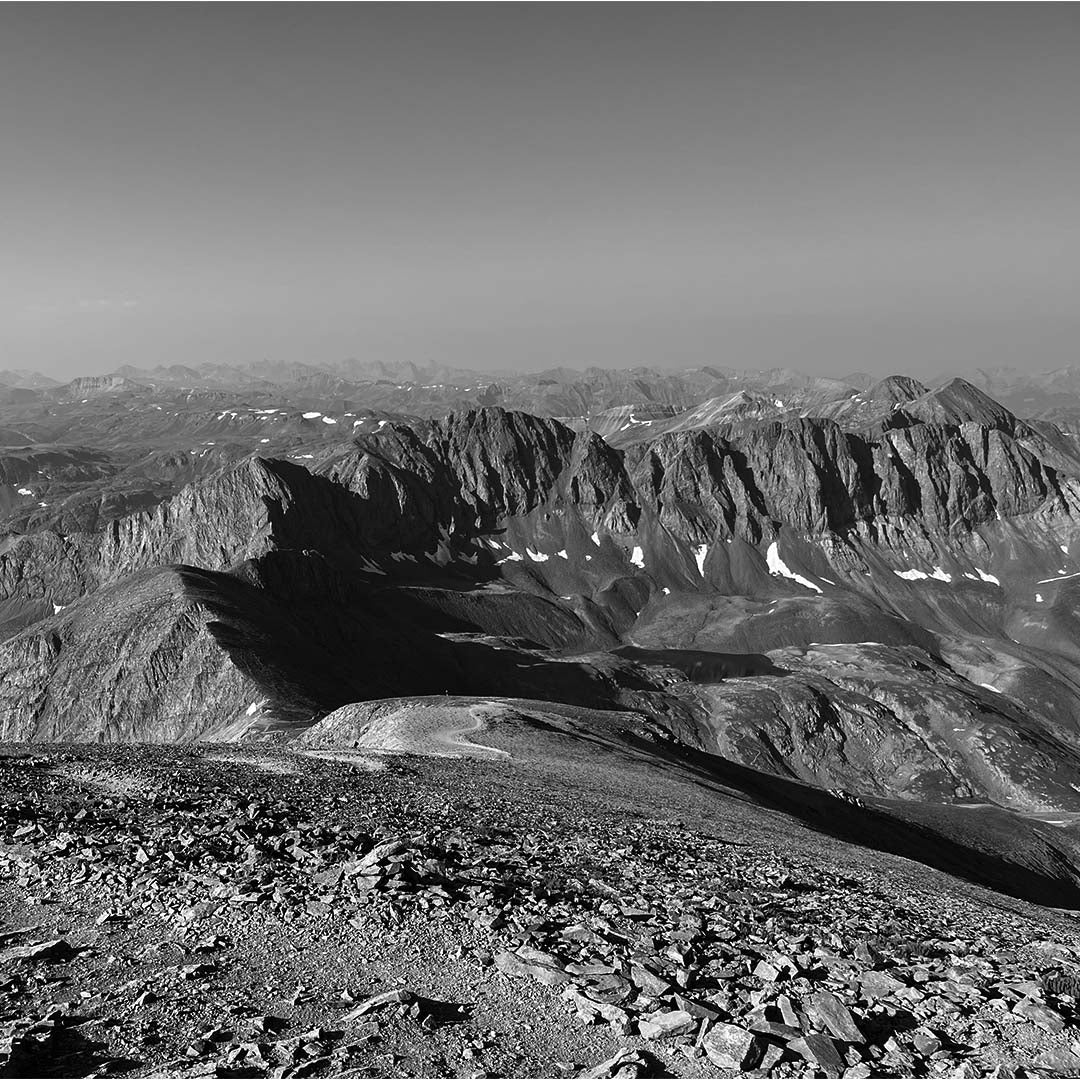 Handies Peak (Summit View, San Juan Mountains, Colorado) First Edition Sculpture Sculpted Peaks