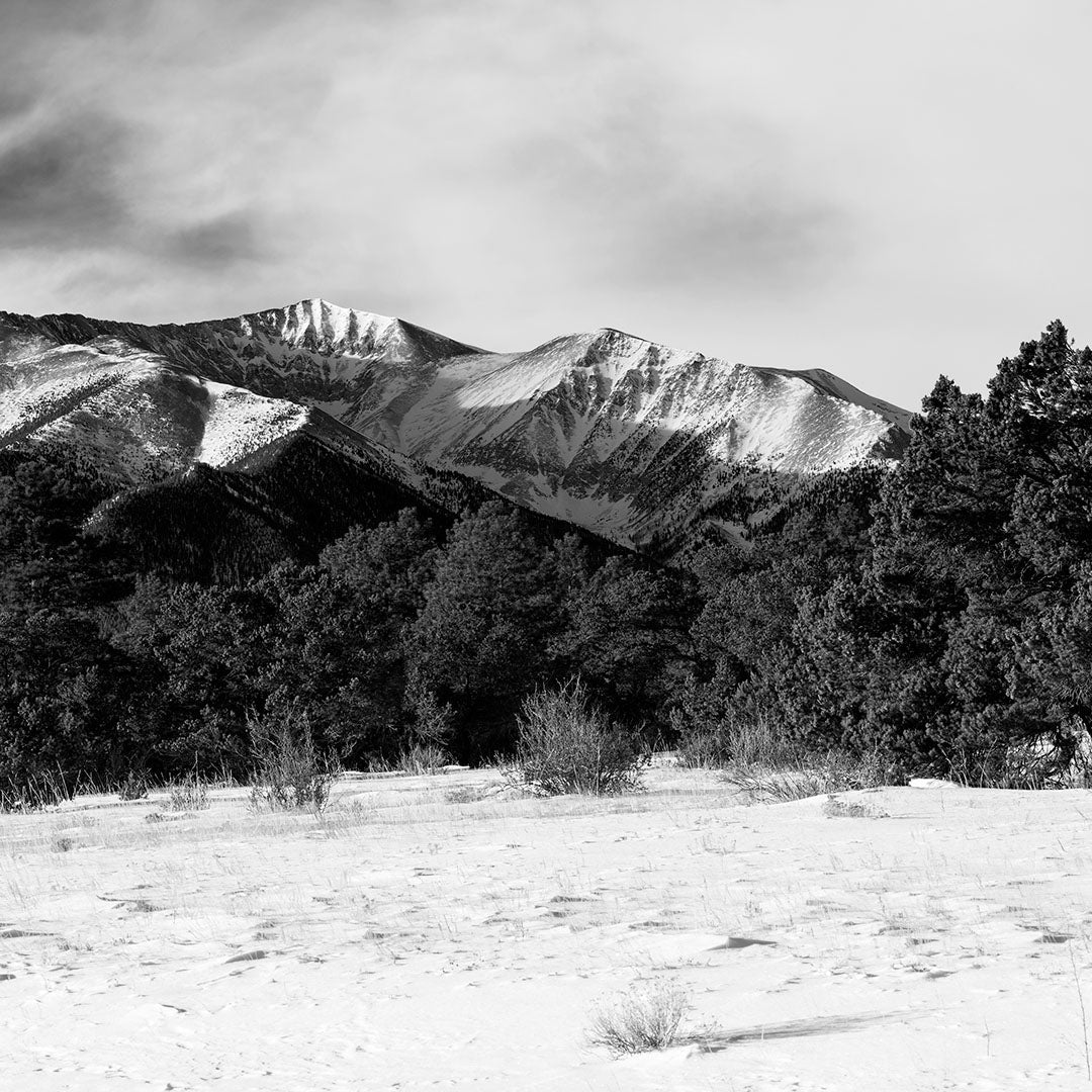 Mount Antero (View from Tabeguache Peak, Sawatch Range, Colorado) First Edition Sculpture Sculpted Peaks