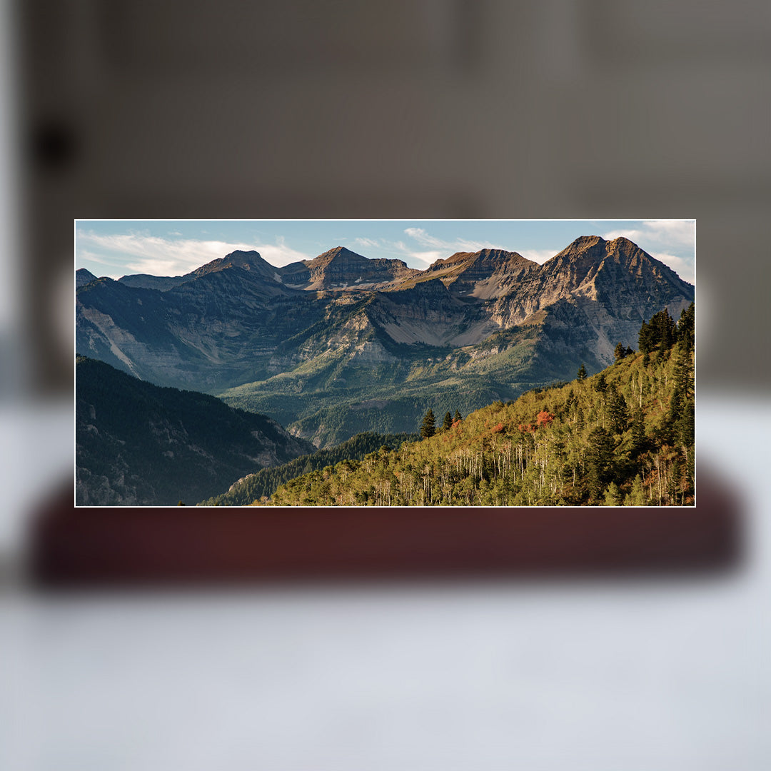 Mount Timpanogos (View from Silver Glance Lake) Sculpture Sculpted Peaks