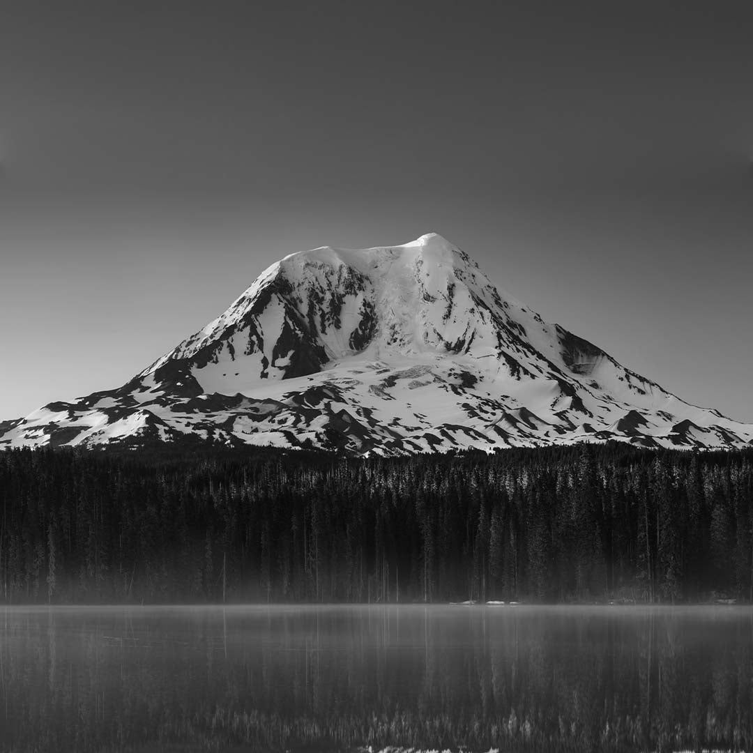 Mount Adams (View from Takhlakh Lake, Cascade Range, Washington) First Edition Sculpture Sculpted Peaks