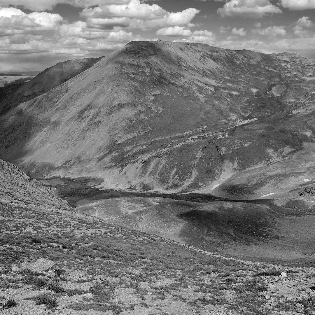 Mount Oxford (View from Near Twin Lakes, Sawatch Range, Colorado) First Edition Sculpture Sculpted Peaks