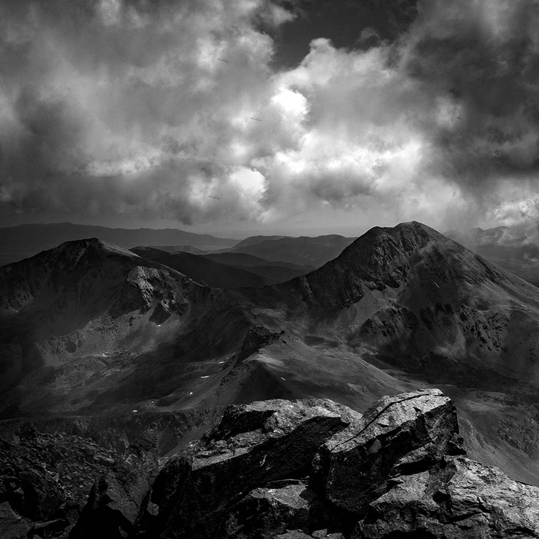 Mount Lindsey (Southern View, Sangre de Cristo Range, Colorado) First Edition Sculpture Sculpted Peaks