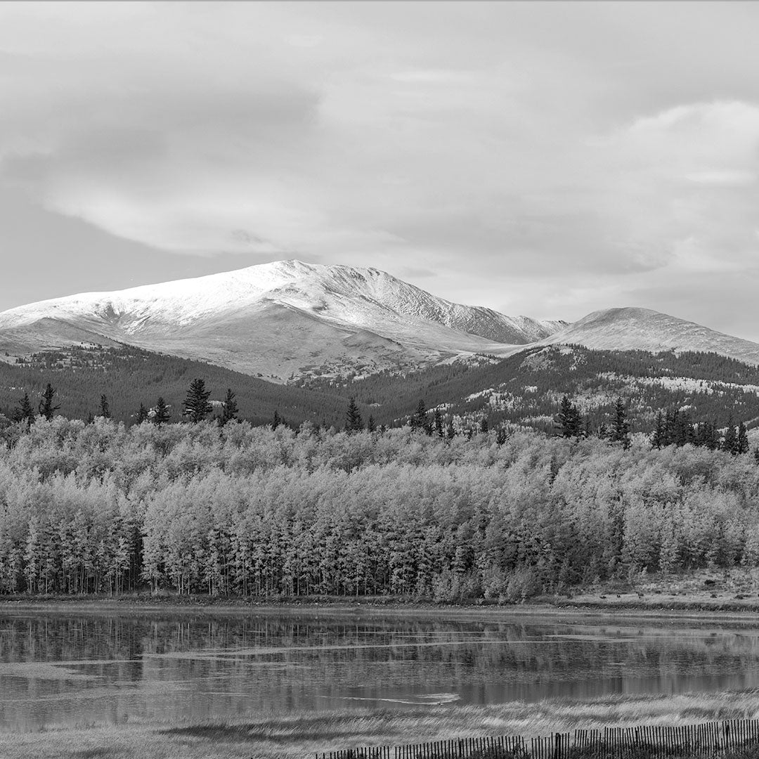 Mount Silverheels (View from Quandary Peak, Mosquito Range, Colorado) First Edition Sculpture Sculpted Peaks
