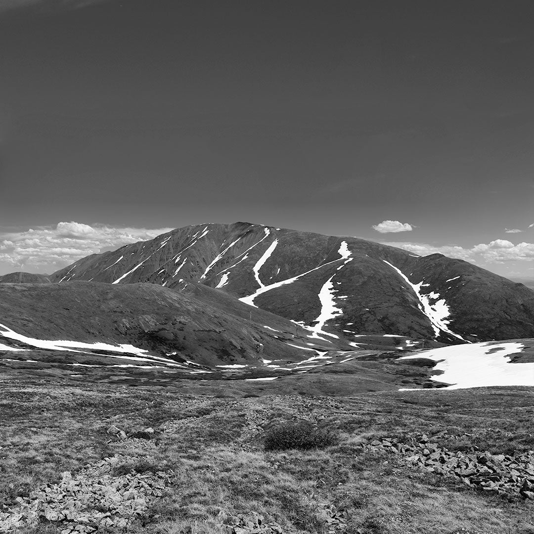 Mount Silverheels (View from Quandary Peak, Mosquito Range, Colorado) First Edition Sculpture Sculpted Peaks