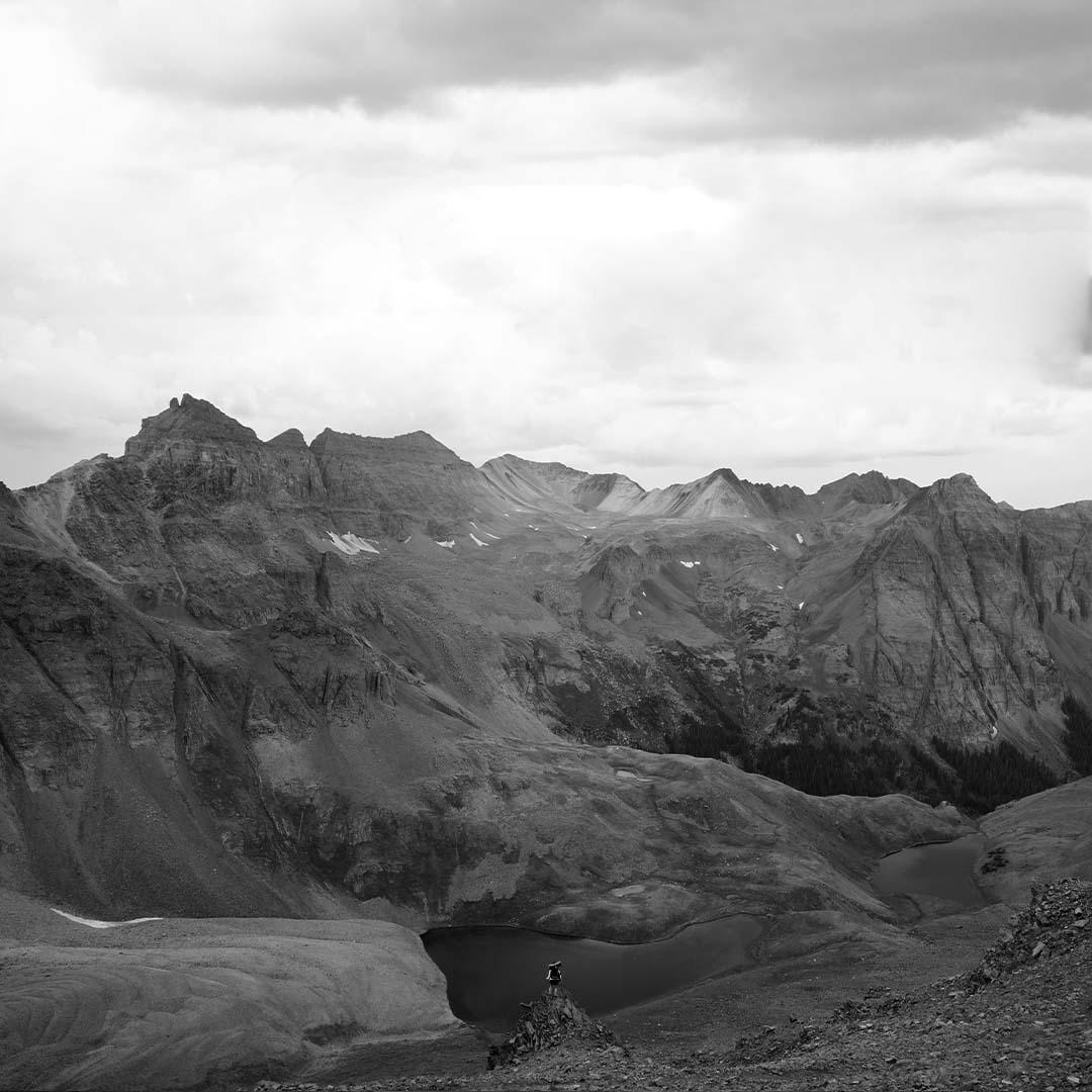 Mount Sneffels (View from Near Ridgeway, San Juan Mountains, Colorado) First Edition Sculpture Sculpted Peaks