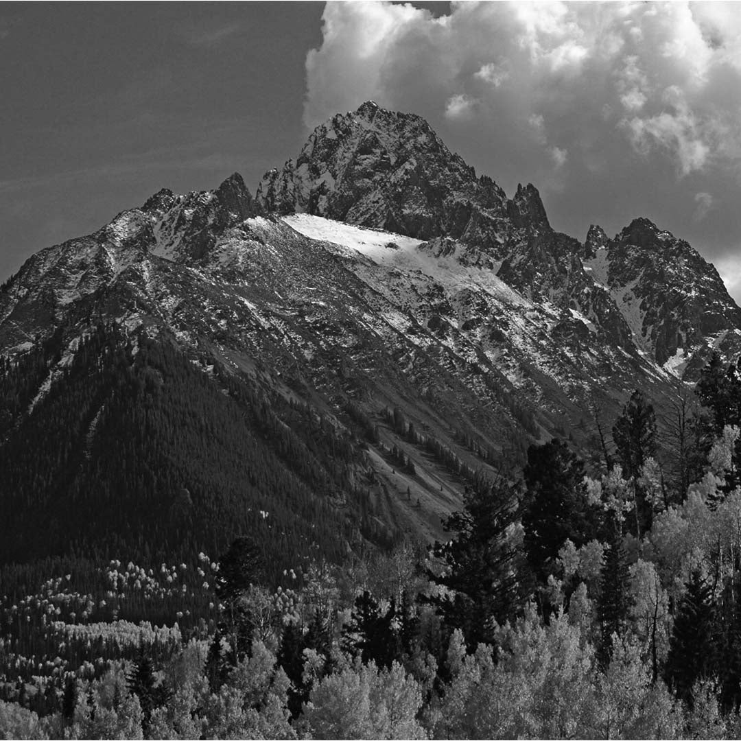 Mount Wilson (View from Wilson Mesa, San Juan Mountains, Colorado) First Edition Sculpture Sculpted Peaks