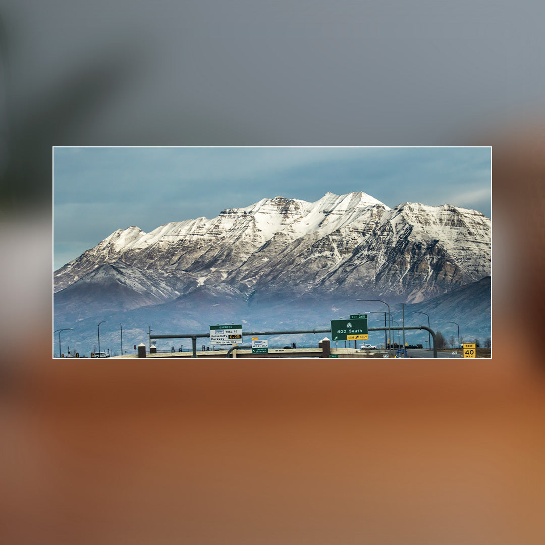Mount Timpanogos (Provo View) Sculpture Sculpted Peaks