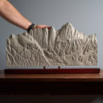 Mount Whitney (View from Lone Pine, California) Sculpture- Special Edition Sculpted Peaks