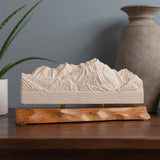 Mont Blanc (North View) Sculpted Peaks