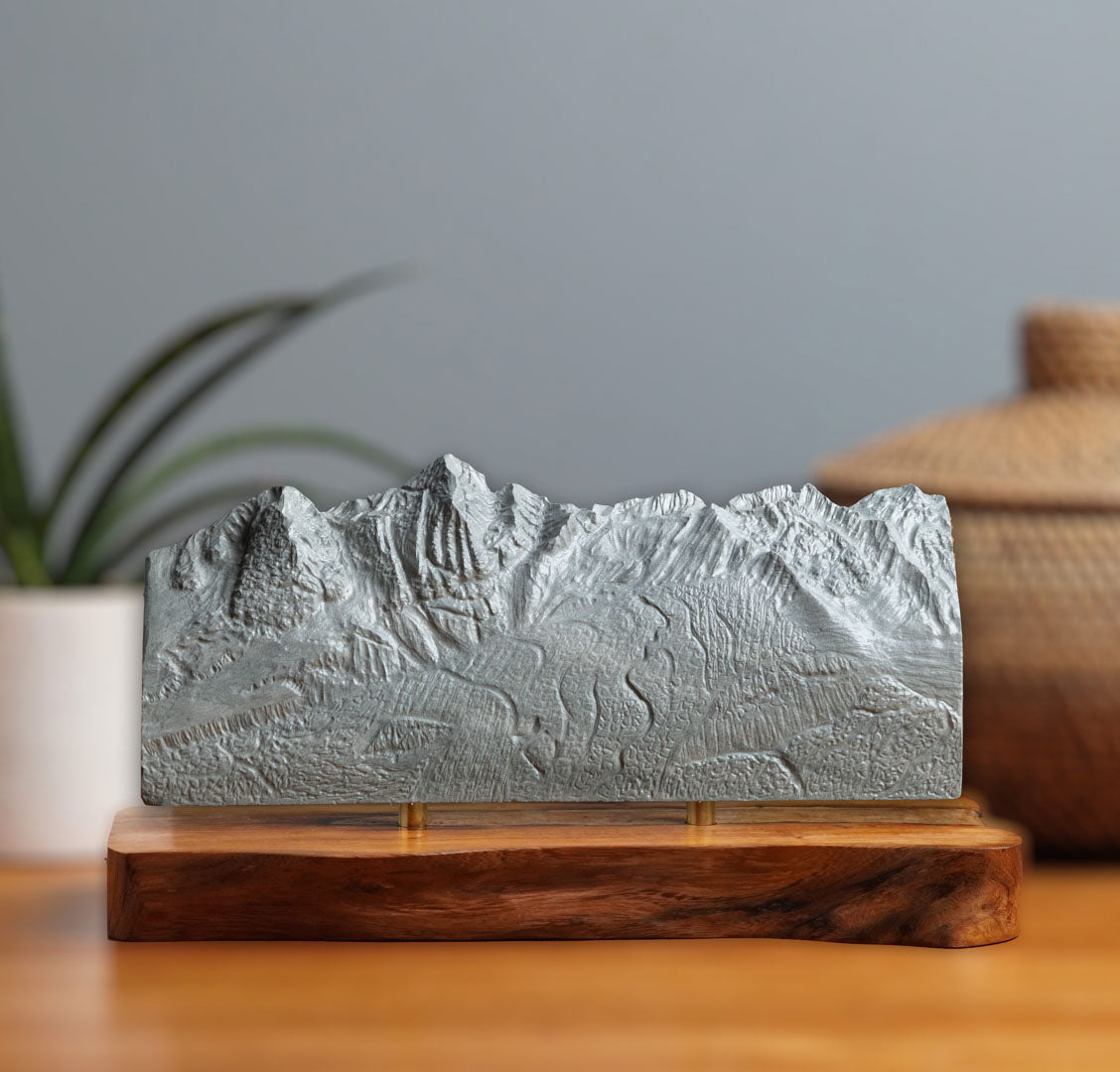 Piz Nair (St. Moritz, Switzerland) Sculpture Sculpted Peaks