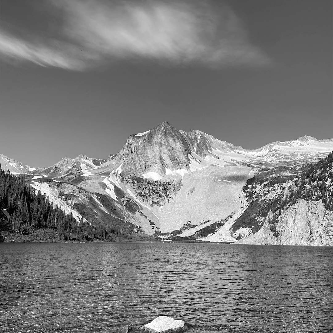 Turner Peak (Left View from West, Elk Mountains, Colorado) First Edition Sculpture Sculpted Peaks
