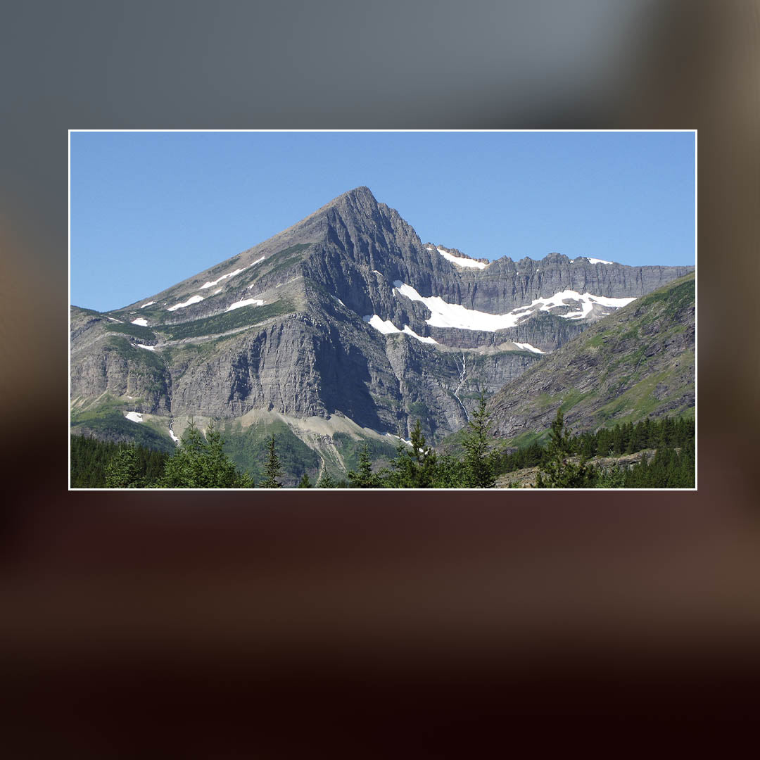 Swiftcurrent (Glacier National Park, Montana) Sculpture Sculpted Peaks