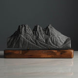 Three Sisters (Canmore, Alberta) Sculpture Sculpted Peaks