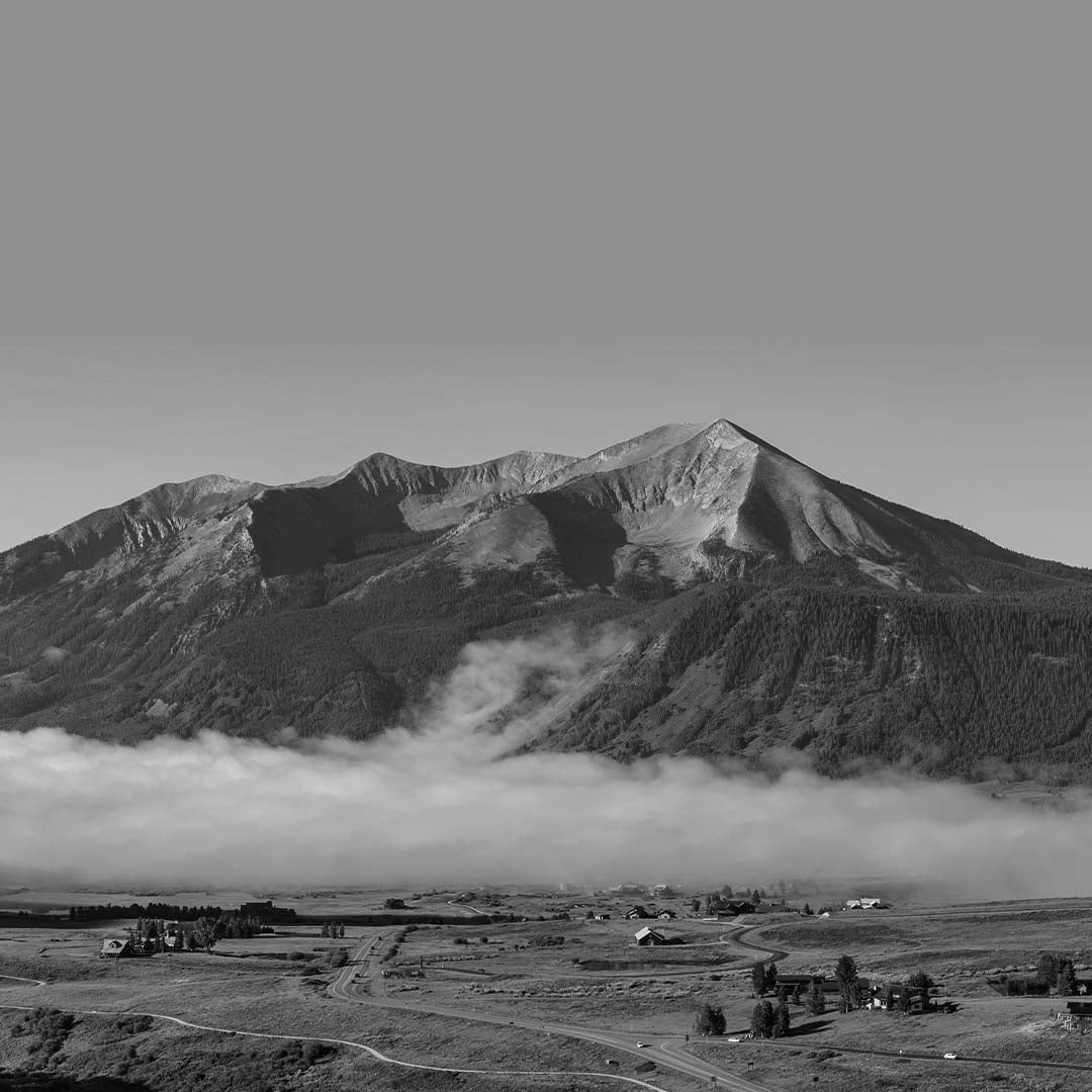 Whetstone Mountain (View from Crested Butte, Elk Mountains, Colorado) First Edition Sculpture Sculpted Peaks