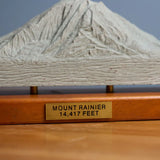 Custom Engraved Brass Plaque (Front of Base) Sculpted Peaks
