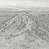 Mount Washburn (Yellowstone National Park, Wyoming) – First Edition Sculpture Sculpted Peaks
