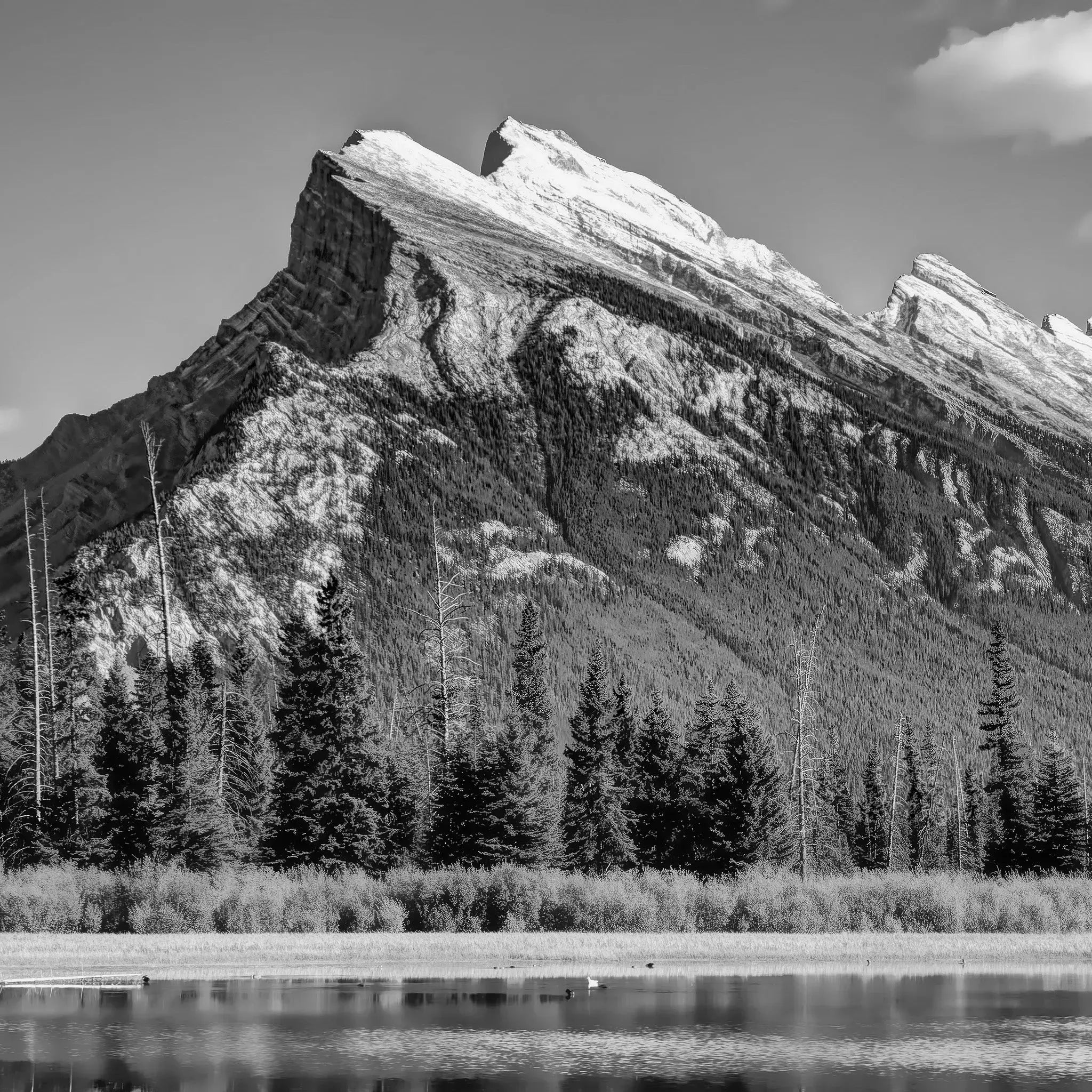 Mt. Rundle (Vermillion Lake View)- First Edition Sculpture Sculpted Peaks