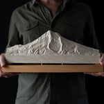 Mount Hood (View from Portland, Oregon) Sculpture Sculpted Peaks