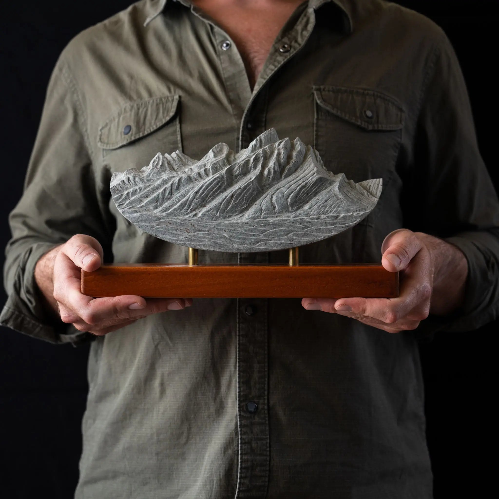 Grand Teton Sculpture (Snake River Overlook) Sculpted Peaks