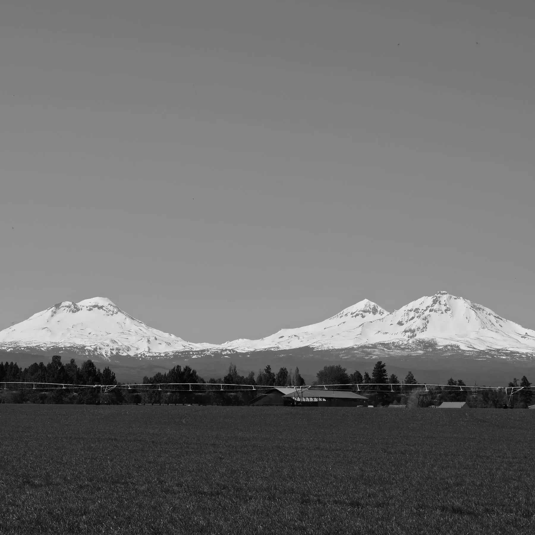 Three Sisters, Oregon (View from Sisters)– First Edition Sculpture Sculpted Peaks