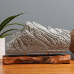 Mount Rundle (View from Vermilion Lakes, Alberta) Sculpted Peaks