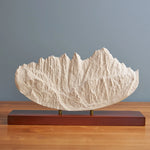 Mount Whitney (View from Lone Pine, California) Sculpture Sculpted Peaks