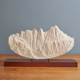 Mount Whitney (View from Lone Pine, California) Sculpture Sculpted Peaks