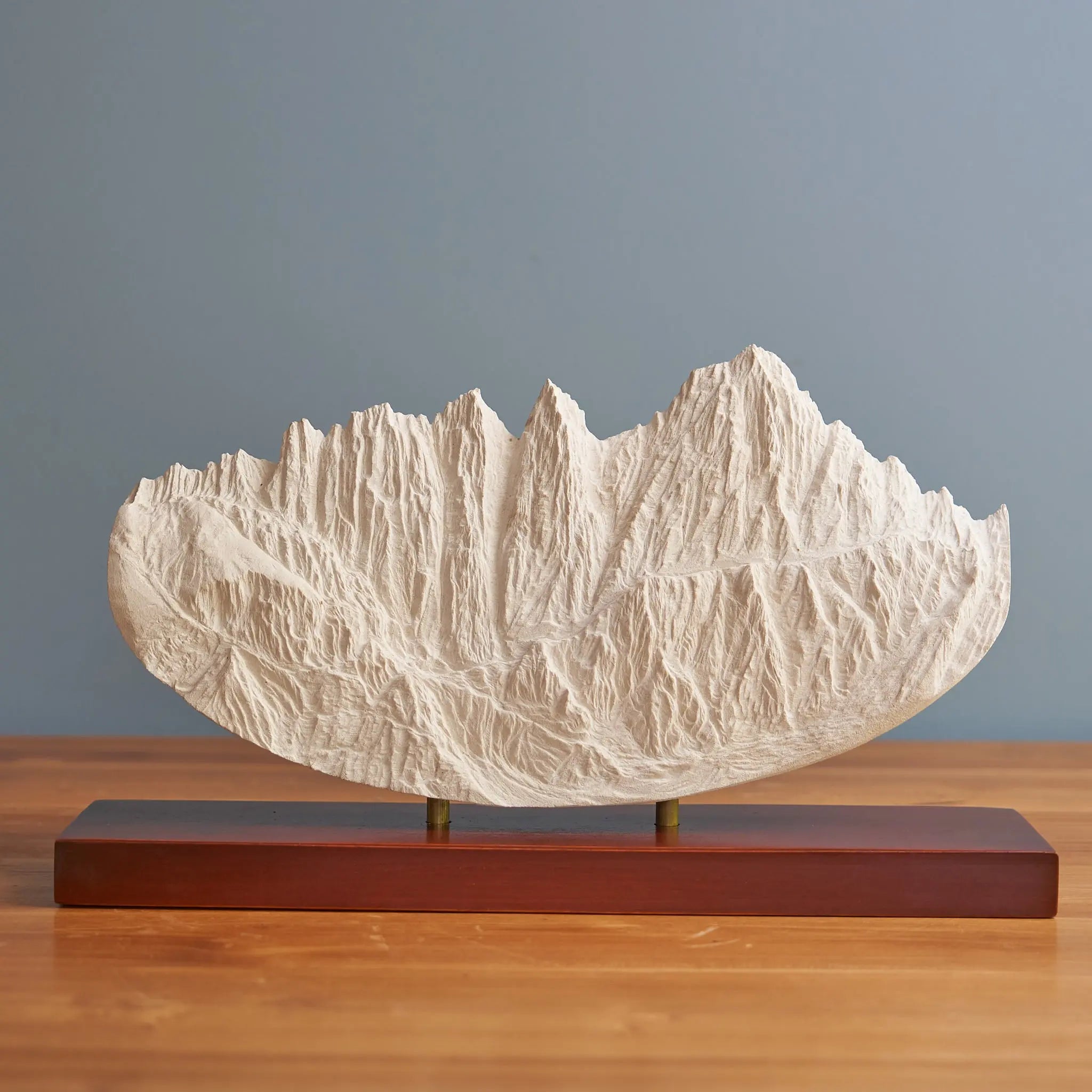 Mount Whitney (View from Lone Pine, California) Sculpture Sculpted Peaks