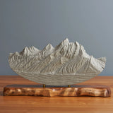 Grand Teton Sculpture (Snake River Overlook) Sculpted Peaks