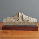 Mount Hood (View from Portland, Oregon) Sculpture Sculpted Peaks