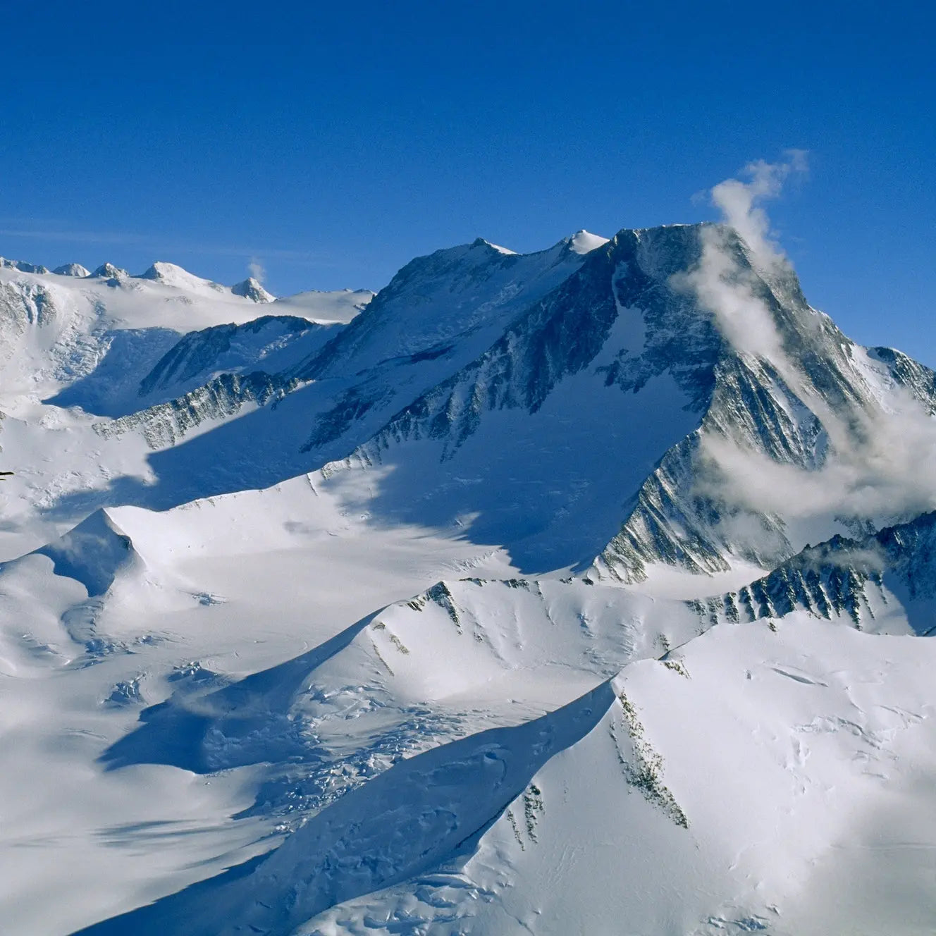 Antarctica Sculpted Peaks