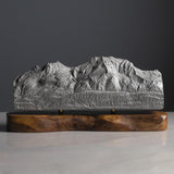 Mount Shasta (South Face, California) Sculpture Sculpted Peaks