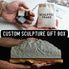Bespoke Sculpture Gift Box Sculpted Peaks