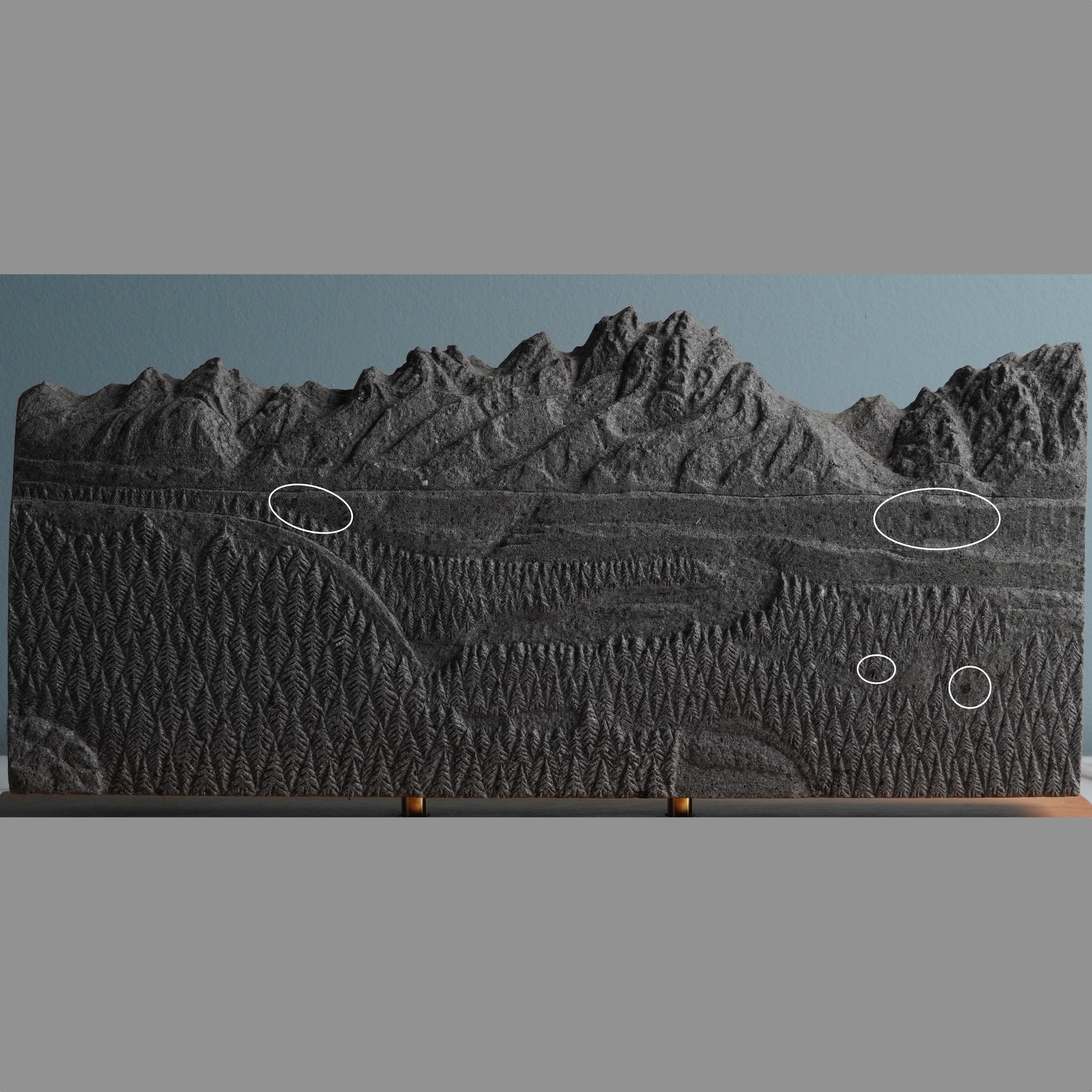 Grand Teton (Snake River Overlook, Wyoming - Sample Sculpture) - SMPL 339