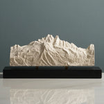 Aiguille Verte & Les Drus Sculpture (Mont Blanc Massif, France) Sculpted Peaks