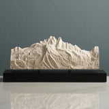Aiguille Verte & Les Drus Sculpture (Mont Blanc Massif, France) Sculpted Peaks