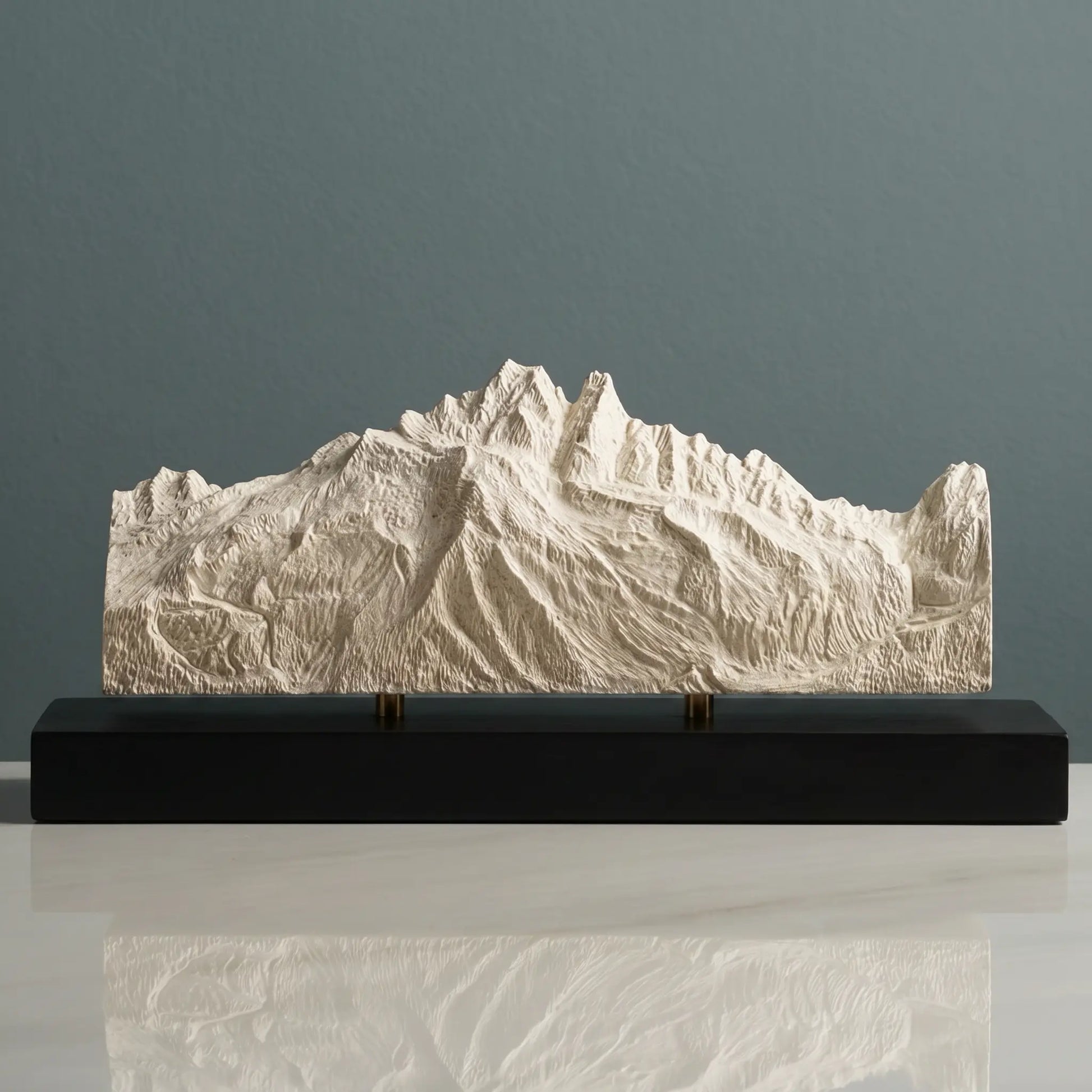 Aiguille Verte & Les Drus Sculpture (Mont Blanc Massif, France) Sculpted Peaks