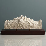 Aiguille Verte & Les Drus Sculpture (Mont Blanc Massif, France) Sculpted Peaks