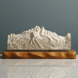 Aiguille Verte & Les Drus Sculpture (Mont Blanc Massif, France) Sculpted Peaks
