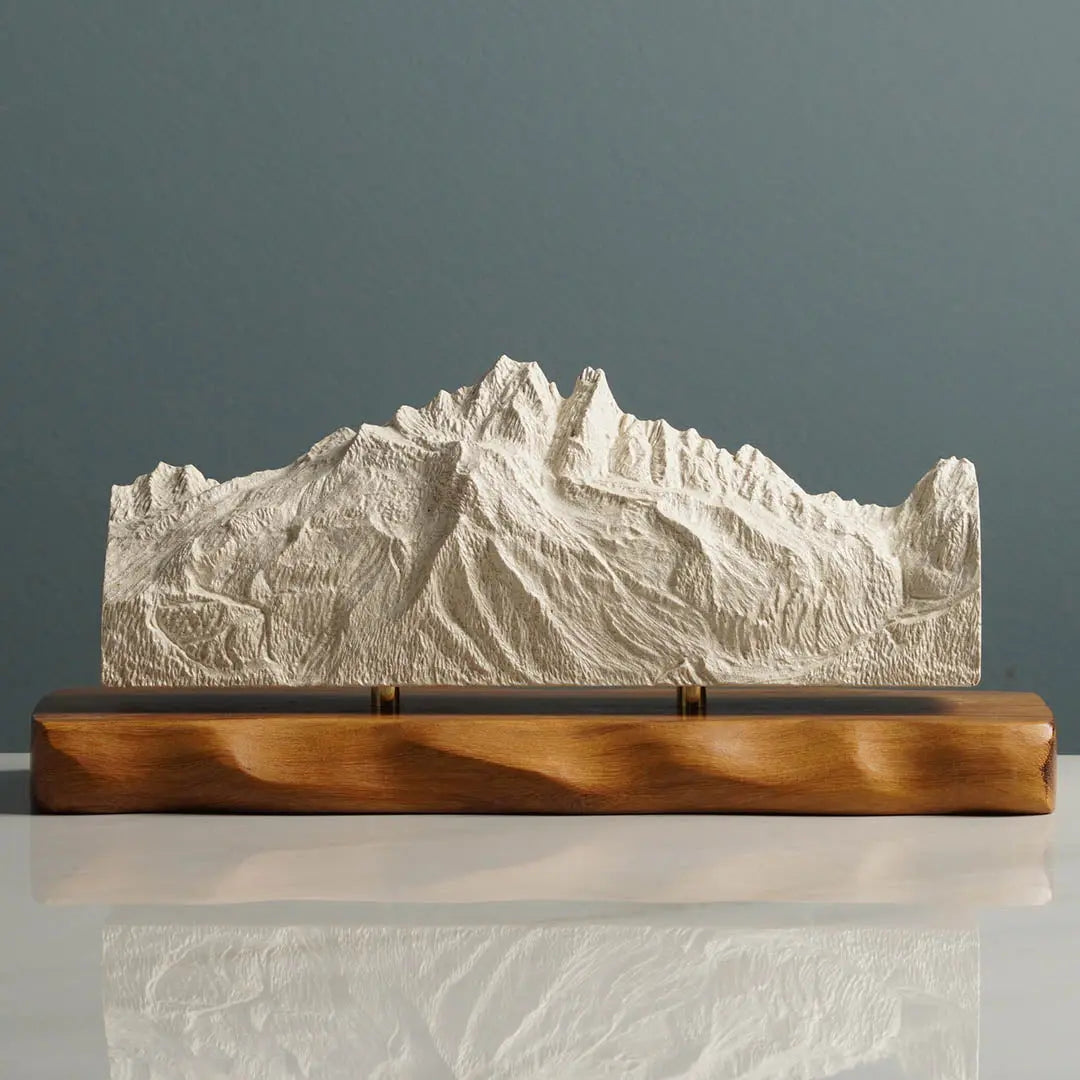 Aiguille Verte & Les Drus Sculpture (Mont Blanc Massif, France) Sculpted Peaks