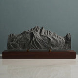 Aiguille Verte & Les Drus Sculpture (Mont Blanc Massif, France) Sculpted Peaks
