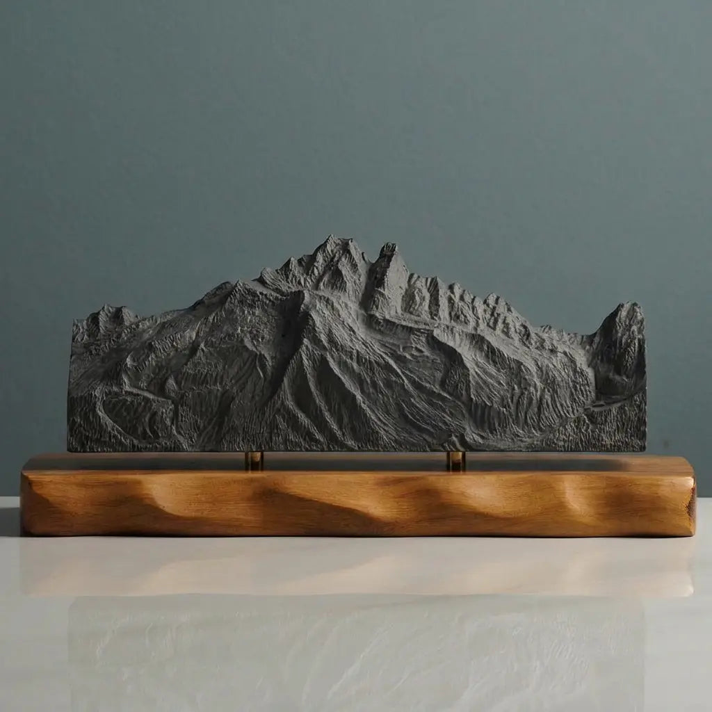 Aiguille Verte & Les Drus Sculpture (Mont Blanc Massif, France) Sculpted Peaks