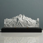 Aiguille Verte & Les Drus Sculpture (Mont Blanc Massif, France) Sculpted Peaks