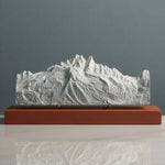 Aiguille Verte & Les Drus Sculpture (Mont Blanc Massif, France) Sculpted Peaks