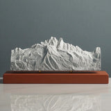 Aiguille Verte & Les Drus Sculpture (Mont Blanc Massif, France) Sculpted Peaks