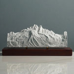 Aiguille Verte & Les Drus Sculpture (Mont Blanc Massif, France) Sculpted Peaks