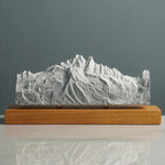 Aiguille Verte & Les Drus Sculpture (Mont Blanc Massif, France) Sculpted Peaks