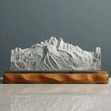 Aiguille Verte & Les Drus Sculpture (Mont Blanc Massif, France) Sculpted Peaks