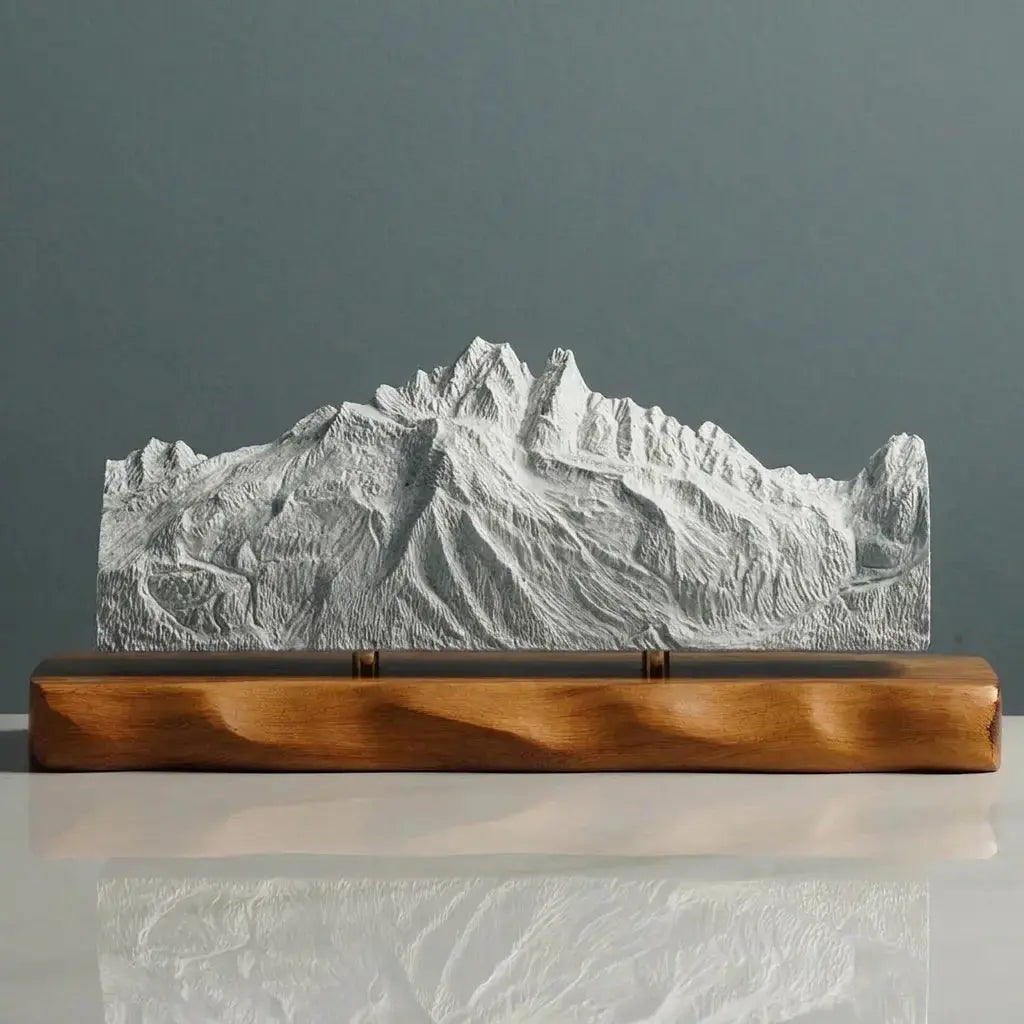 Aiguille Verte & Les Drus Sculpture (Mont Blanc Massif, France) Sculpted Peaks