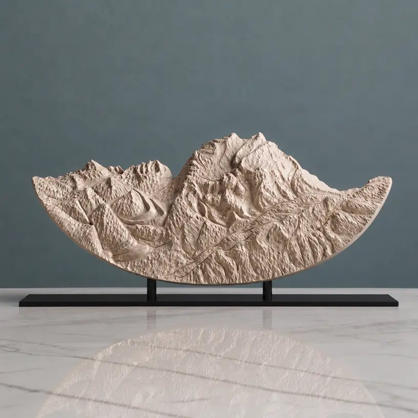 Aiguille du Fruit Sculpture - Courchevel Sculpted Peaks